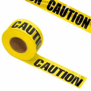 Caution Barricade Tape