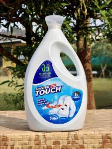 Master Touch Liquid Detergent 5 Ltr, Color : Blue
