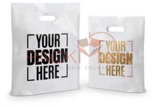 Biodegradable Carry Bags (D Cut) with Printing