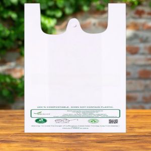 Biodegradable Grocery Carry Bags (W Cut)