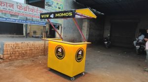 Aluminium Fast Food Stall, Shape : Rectangular