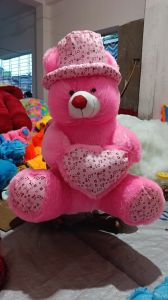 Plain 65 No Teddy Bear, Color : Pink