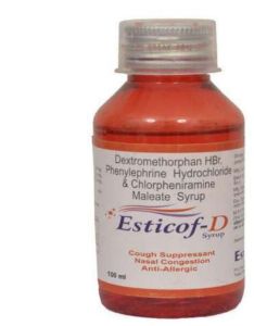 Dextromethorphan Hbr, Form : Syrup, Packaging Type : Plastic Bottle