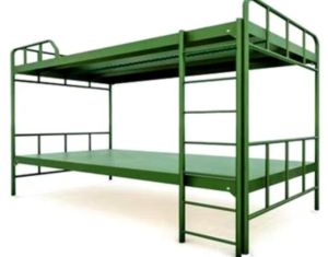 Steel Two Tier Cots Bunk Beds