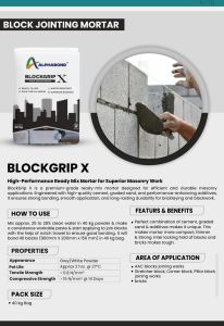 Block Jointing Mortar Block Jointing Mortar