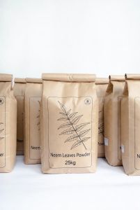Green Organic Neem Leaves Powder, Packaging Type : Resealable Pouch