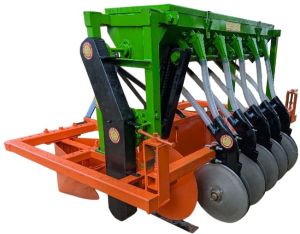 Multi Crop Raised Bed Planter 5 Disc Tines 5-row Seeder