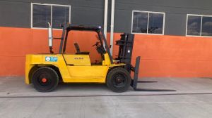 Steel Voltas Forklift, Color : Yellow for Industrial