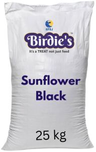 25kg Birdie'S Sunflower Black Seed, Packaging Type : Bag