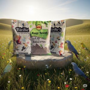 Birdie'S Finger Millet and Mix Bird Seeds Combo