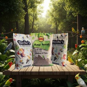 Birdie\'S Natural Ragi Seeds and Mix Bird Seeds Combo