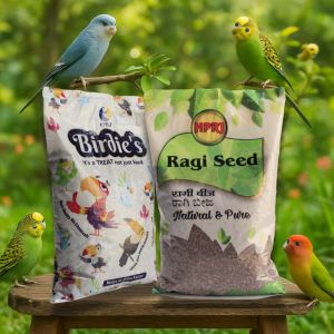 Birdie'S Ragi Seeds and Mix Bird Seeds Combo, for Small Size Birds