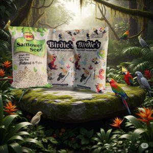 Birdie\'S Safflower Seeds and Mix Bird Seeds Combo