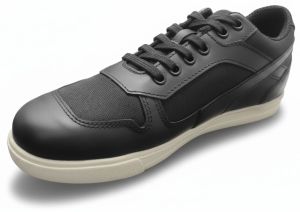 Rubber Sole Safety SHOES-1205, Color : Black, Sizes Available : 6-11