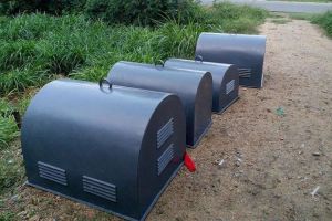 Grey FRP Motor Canopy