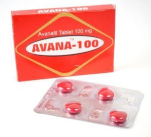 Avana 100 Mg Tablets, Brand Name : Avana-100