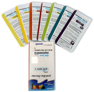 Kamagra Oral Jelly, Packaging Type : Pouch