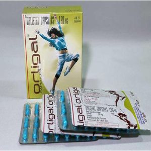 Brand Orligal 120 Mg Capsules, Packaging Type : ALU ALU