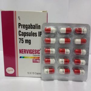 Nervigesic Pregabalin 75 Mg Capsules