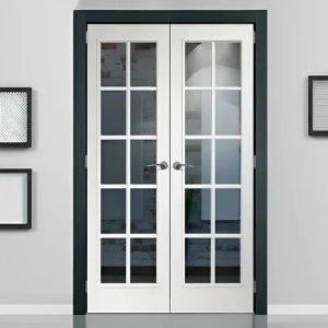 UPVC French Doors, Color : White, Brand Name : Rak Windows