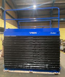 Pit Mounted Scissor Lift With Bellows