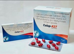 Methylcobalamin Folic Acid Calcium Carbonate Calcitriol Softgel Capsules