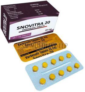 Snovitra 20 ( Vardenafil 20mg Tablet  )