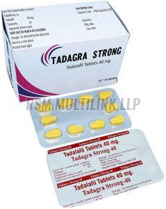 Tadagra Strong 40mg Tablets (Tadalafil 40mg )