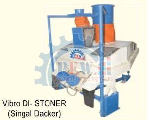 Automatic Electric Single Deck Vibro Destoner Machine, Voltage : 380V