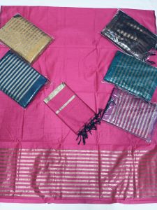 pure silk chander banarsi suit dress material