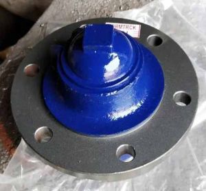 Steel Farmtrac Front Wheel Hub, Color : Blue, Grey