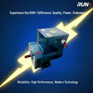 Run+ Copper 15 KVA AC Alternator, Phase : Single Phase, Three Phase
