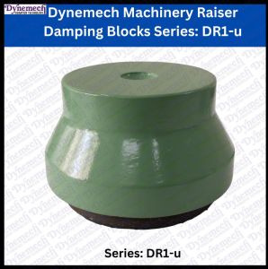 Dynemech Machinery Raiser Damping Block Mounts Series DR1 U