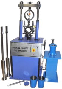 Mild Steel Electric Marshall Stability Test Apparatus