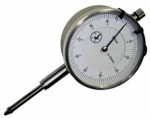 Stainless Steel Dial Gauge, Color : Silver for Measuring Pressure