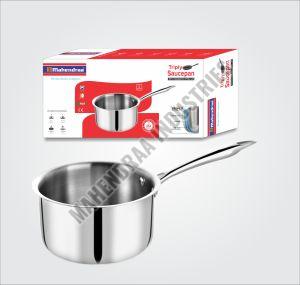 Stainless Steel Sauce Pan, Color : Silver