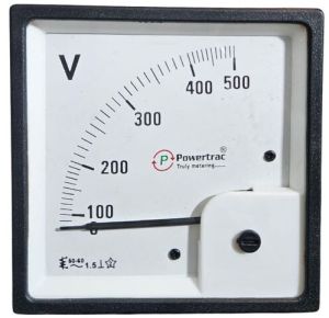analog voltmeter