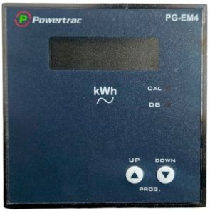 Manual Plastic Kwh Digital Panel Meter, Color : Grey