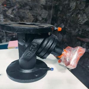 100 Mm Cast Iron Balancing Valve, Color : Black
