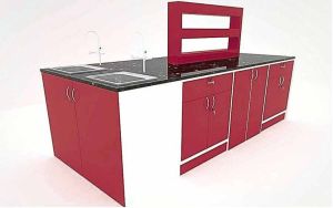Island Laboratory Bench