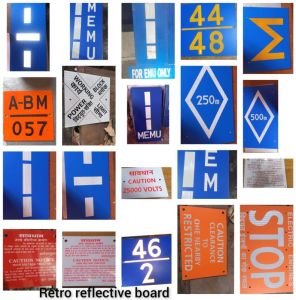 Retro Reflective Number Plates