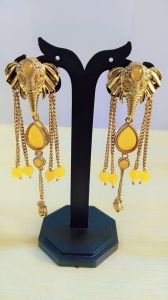 Gold Premium Earrings Ethnic Party