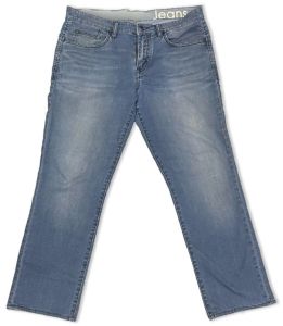 Blue straight-fit Denim Jeans Blue straight-fit Denim Jeans