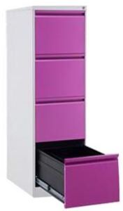 Steel Office Furniture 4 Drawer Vertical Steel Cabinet