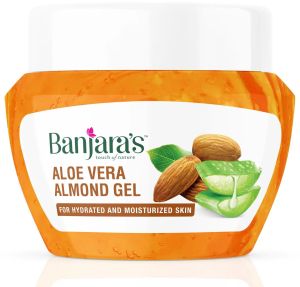 Aloe Vera Almond Gel for Hydrate, Rejuvenate