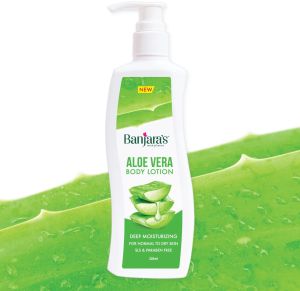 Aloe Vera Body Lotion, Packaging Type : Bottle