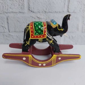 Seesaw Elephant Statue for Home Decor