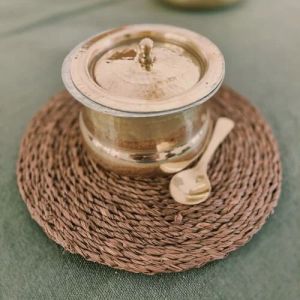 Shakuntala Brass Ghee Pot