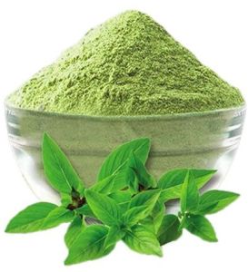 Tulsi Powder, Color : Green