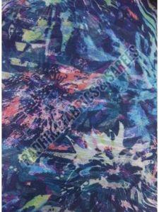 Digital Print Chiffon Fabric, Width : 35-36